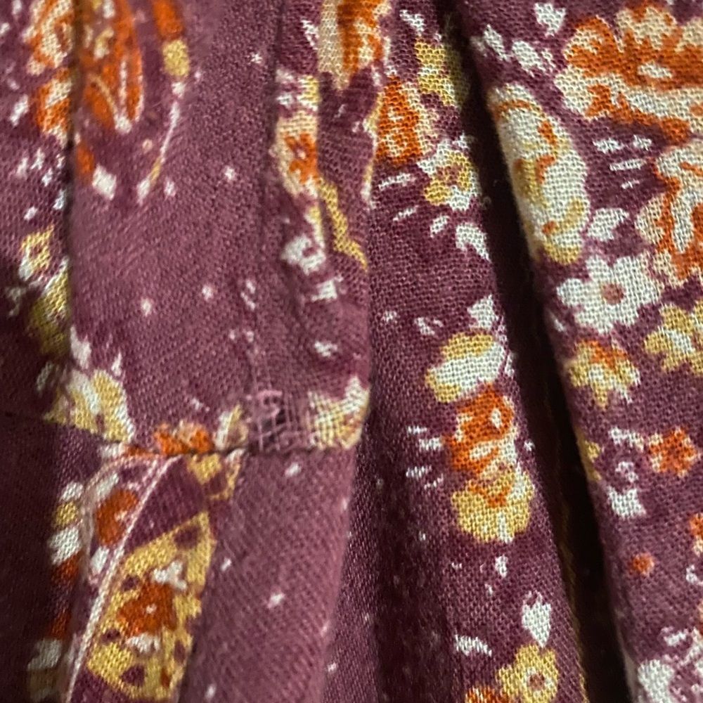 Free People plum floral multi print dress - Picture 13 of 13